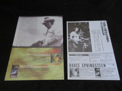 Bruce Springsteen The Ghost of Tom Joad Japan Promo Book w Promo
