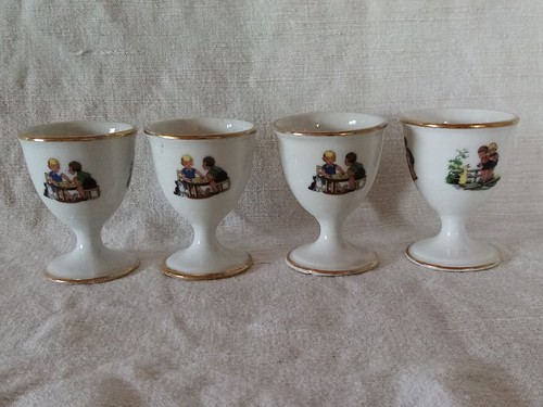 Limoges (?) 4 coquetiers en