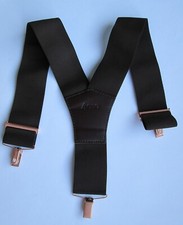 ACNE kids suspenders chocolate brown copper unisex hipster funky Larry King
