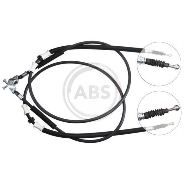 A.B.S. Handbremsseil Bremsseil Passend FüR Opel Combo Kasten/Kombi K13066-image