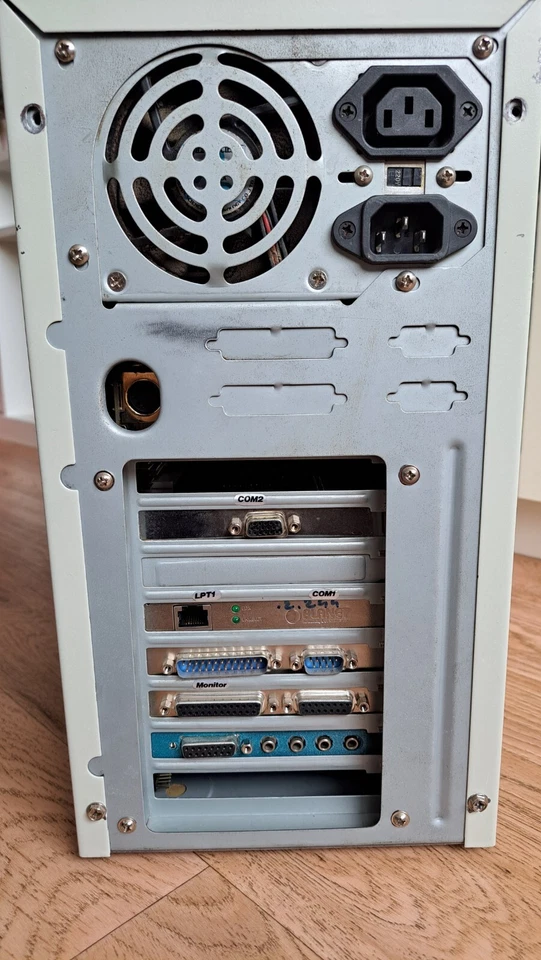 Vintage retro DOS gaming computer - PC Intel Pentium 200 MHz, 32MB RAM, Sound - Bild 3 von 4