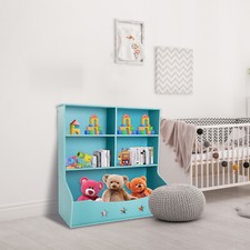Kids' Storage Organizer, 3-tier Bookcase, Home Organization Toy Bookcase