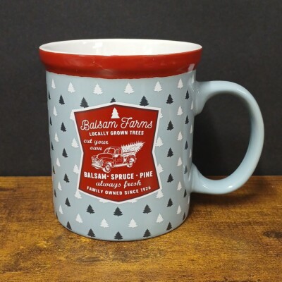 Balsam Farms Locally Grown Trees Cut Your Own Coffee Cup Mug Large DesignPac