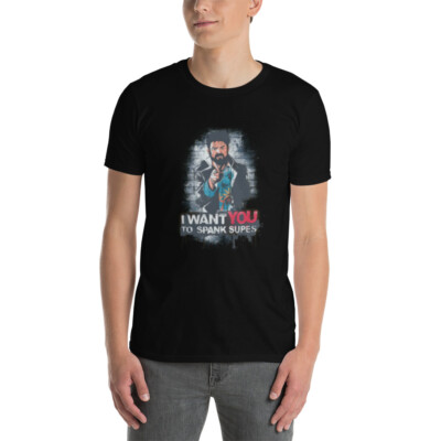 THE BOYS AMAZON SHOW BILLY BUTCHER SPANK SUPES FUNNY ICONIC SHIRT
