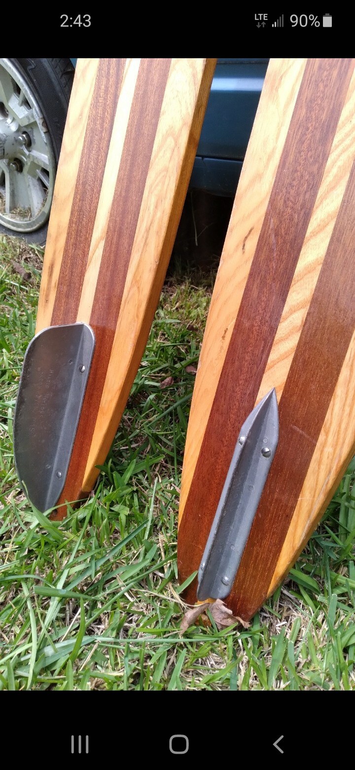 Vintage Cypress Gardens Mustang Combo Water Skis eBay