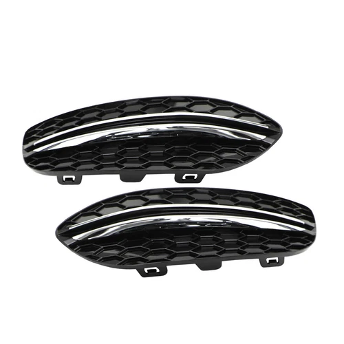 For 2015-18 MERCEDES Benz W205 C300 Front Bumper Fog Light Grille Grill Cover - Picture 4 of 7