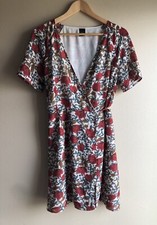 Ethereal Women’s Floral Mid Wrap Dress Size Large