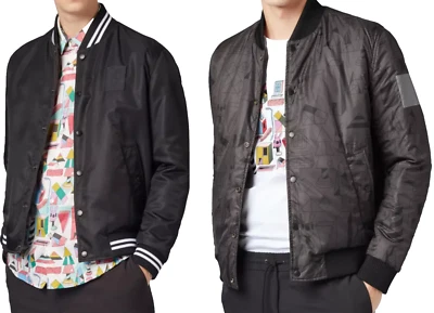 HUGO BOSS x Jeremyville Veste Bomber Réversible 2 En 1 Édition Limitée XL - Photo 1/4