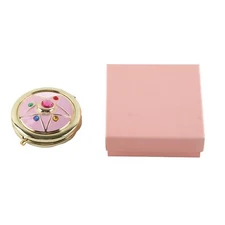 Sailor Moon Crystal Star Folding Round Pocket Compact Makeup Cosmetic Mirror New