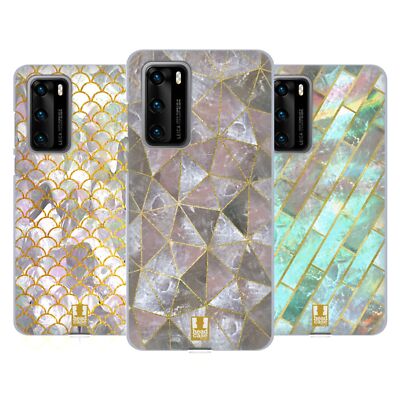 HEAD CASE DESIGNS CLASSY CAPIZ PRINTS SOFT GEL CASE FOR HUAWEI PHONES 4