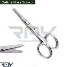 Cuticle Nose Hair Removal Scissor Ear Nose Eyebrow Facial Hair Grooming Shears