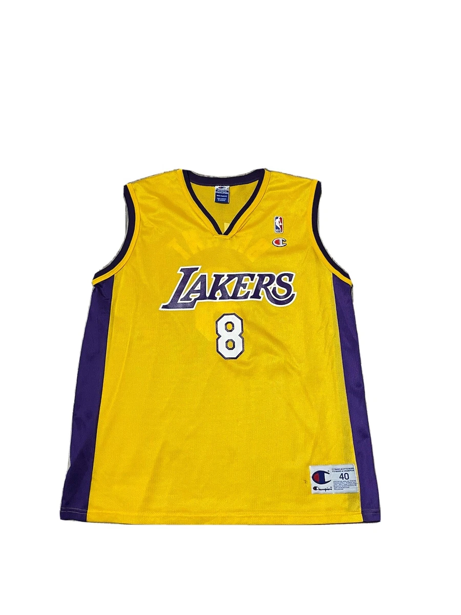 Vintage Los Angeles Lakers Kobe Bryant Champion Basketball Jersey