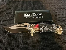 ABS 3D Skull Folder Stainless Steel