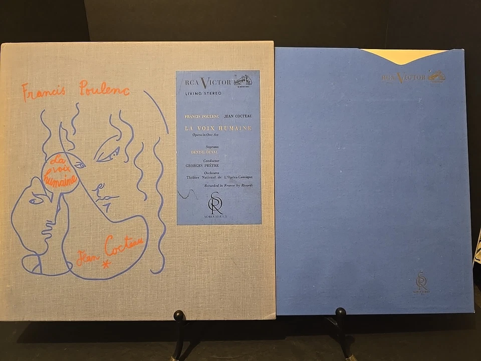 La Voix Humaine By Fracis Poulenc And Jean Cocteal Opera LP RCA Victor Near Mint - Image 3 of 4