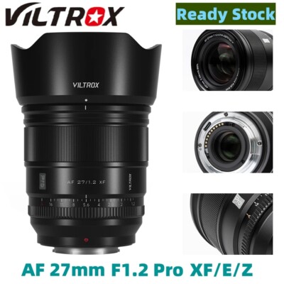 VILTROX 27mm F1.2 Pro Large Aperture Auto Focus Lens for Sony E,Nikon Z,Fuji X