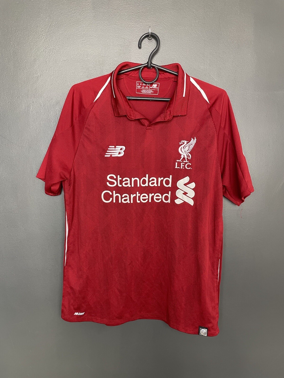 LIVERPOOL 2018/2019 HOME FOOTBALL SHIRT NEW BALANCE JERSEY SIZE S ADULT