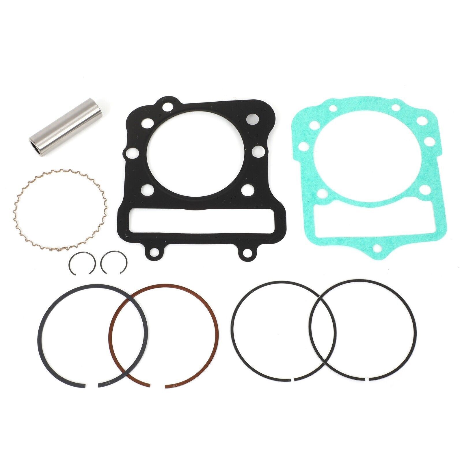 Cylinder Piston Gasket Top End Rebuild Kit For Kawasaki Bayou Prairie
