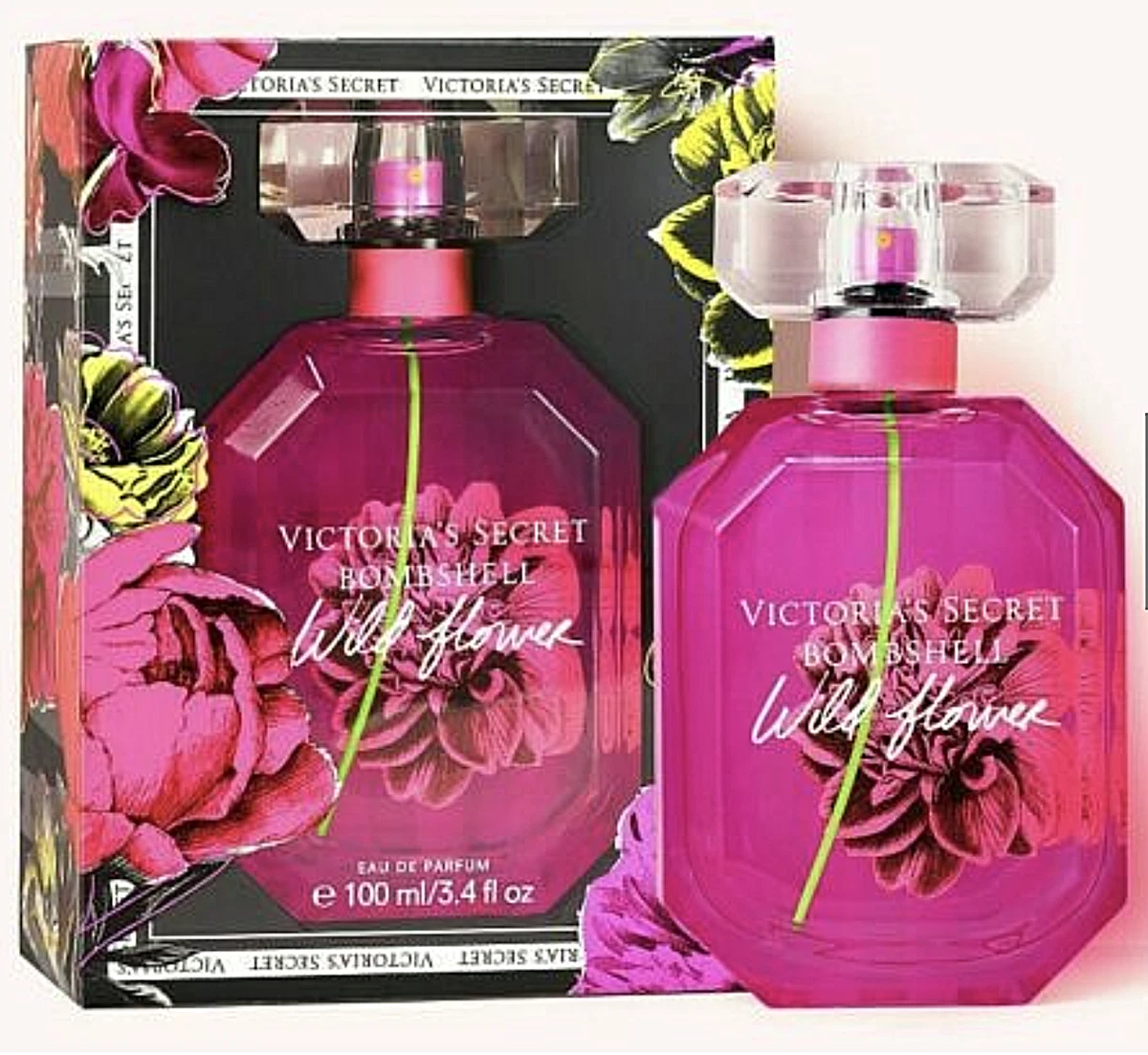 VICTORIA S SECRET BOMBSHELL WILD FLOWER EAU PERFUM 3.4 oz 100 ml
