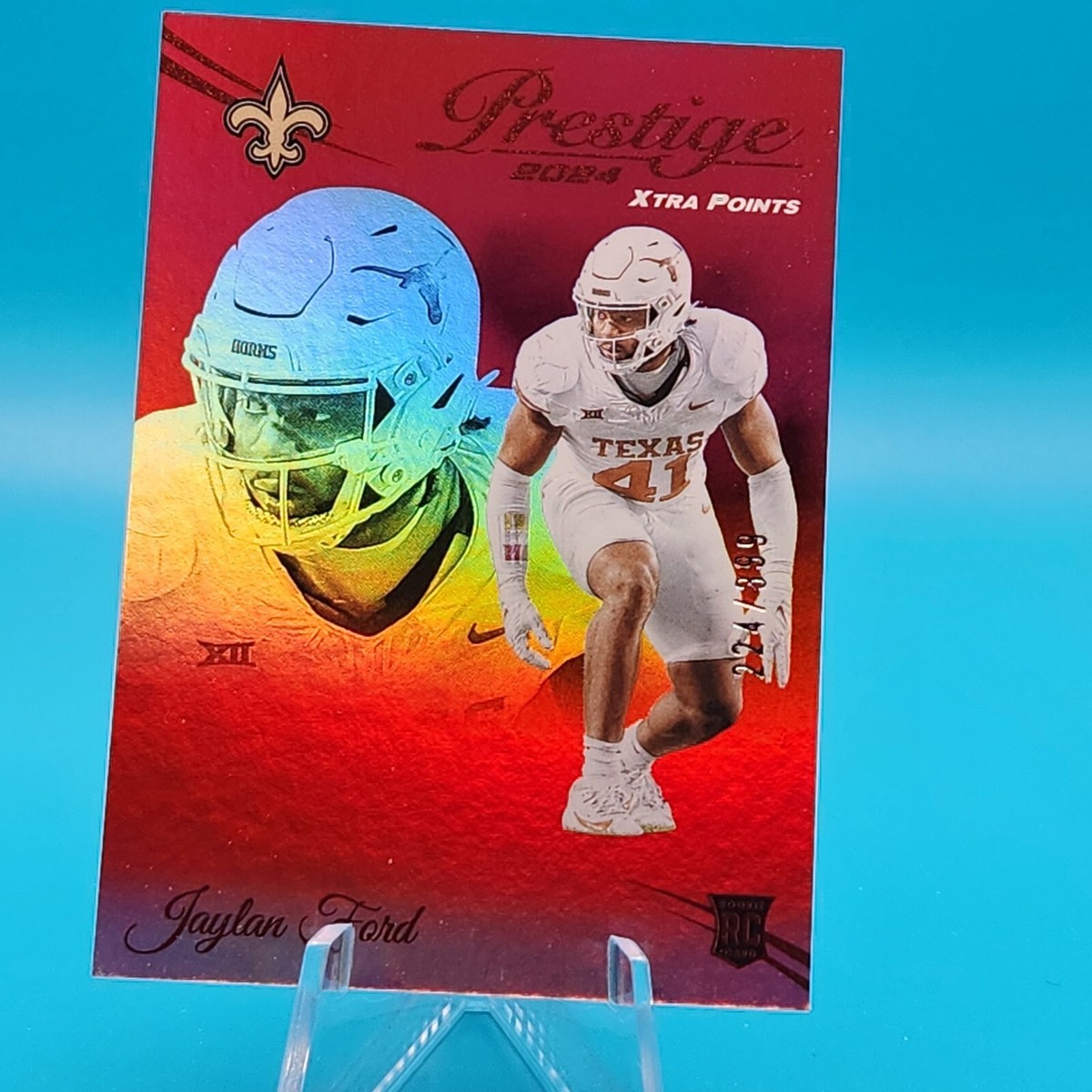 Jaylan Ford 2024 Panini Prestige Football Red Xtra Points /399