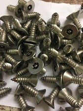 PIN SZEŚCIOKĄTNY ODPORNY NA MANIPULACJE 14 x 3/4 LUŹNE ŚRUBY X 100. STAL NIERDZEWNA. NOWY