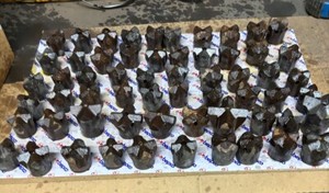 1 1/2” To 2 1/2” CARBIDE ROCK CROSS DRILL BITS 62 In Different Sizes