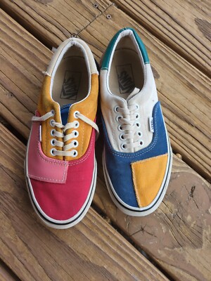 VANS Era Low Classic Multicolor Skate Shoes Sneakers Men 6.5  display picture 1
