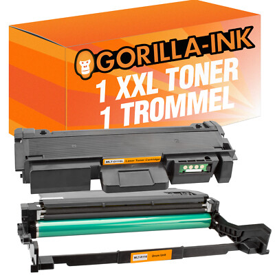1 Trommel & Toner XXL für Samsung MLT-R116 MLT-D116L Xpress M2620 M2670 M2675 FN