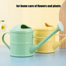 Ergonomic 1.5L Plant Watering Can Long Reach Spout Nonslip Grip For Deep Pot Box