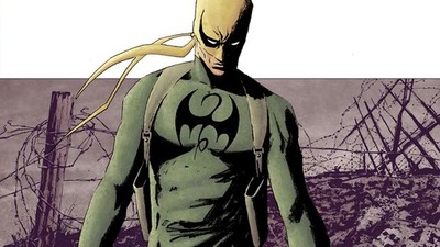 Marvel comics iron fist comic art Custom Gaming Mat Desk 5465