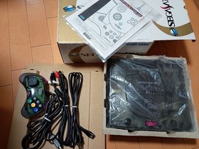 Sega Saturn Skeleton Black console Only &rdquo; This is cool &rdquo; NTSC-J Mint s2094M