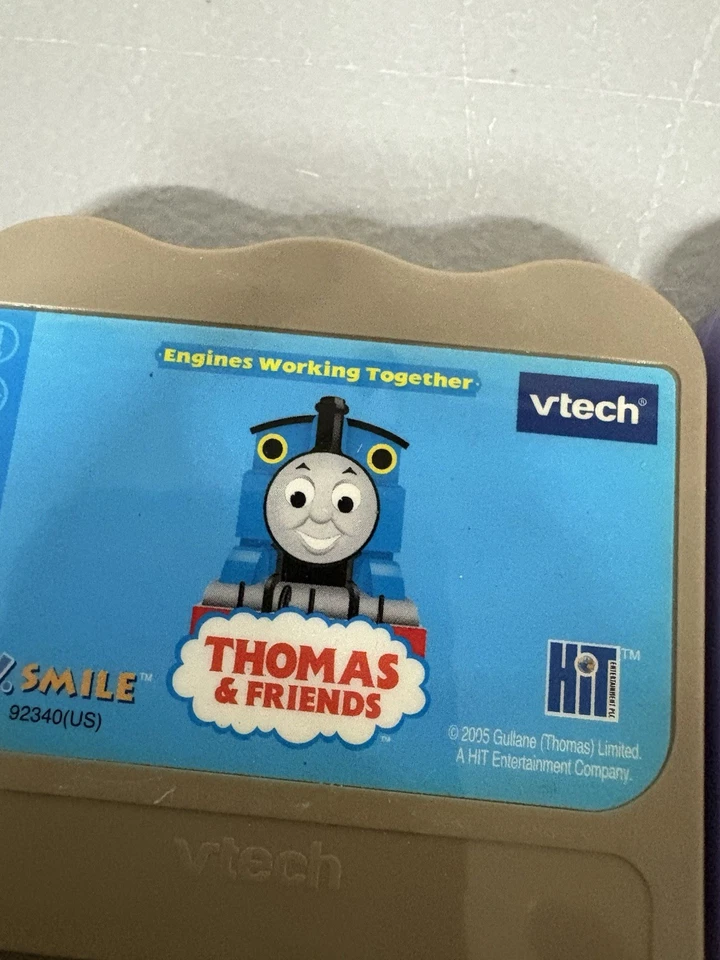 4 Learning Games Vtech Smile - Cars-bob The Builder- Thomas &Friends & Alphabet - Image 4 of 4