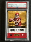 2017 Panini Contenders ROY Contenders #RY-3 Patrick Mahomes II RC PSA 9 MINT