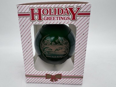 Stone Arch Bridge Minneapolis Falls of St Anthony Christmas Ornament - Nice!
