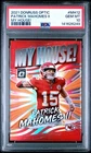 PSA 10 GEM MINT! 💎 2021 Optic MY HOUSE! #MH12 Patrick Mahomes II Chiefs
