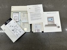 Vintage Apple Plus Macintosh Accessory Box w/ Floppy Disks, Insert  Casette