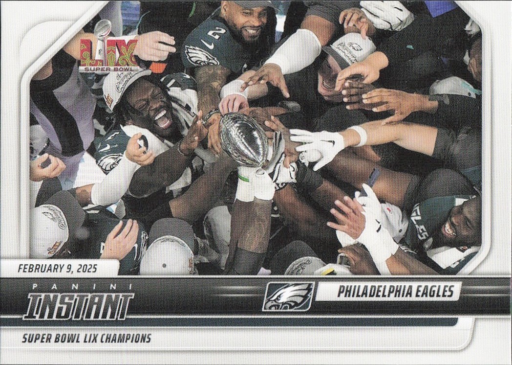 Philadelphia Eagles 2024 Panini Instant Super Bowl LIX Champions #1