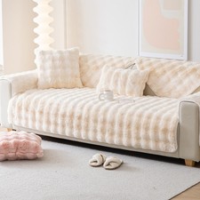 Sofa Cover 1 2 3 4 Seater Slipcovers Sofa Protector Cushion Covers Pillowcase UK