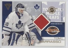 2001-02 Pacific Private Stock Titanium Draft Edition Tom Barrasso #89 HOF 0i6