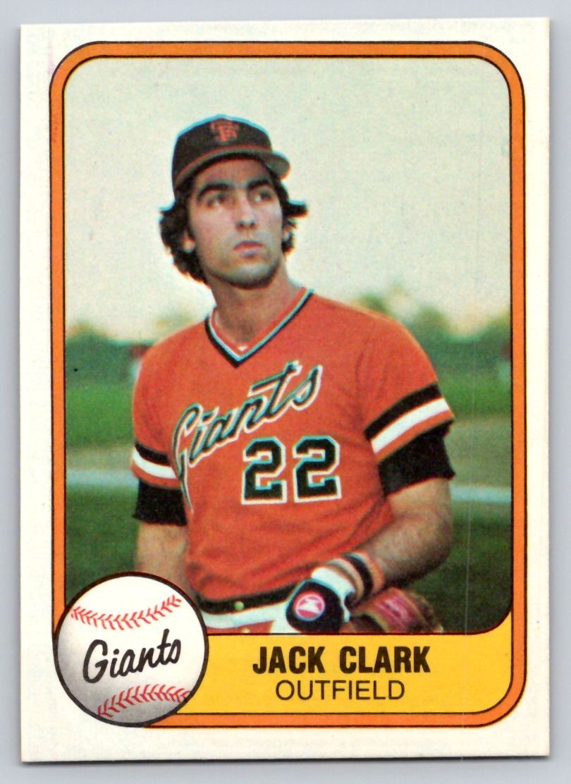1981 Fleer - Jack Clark #433 - *Near Mint*