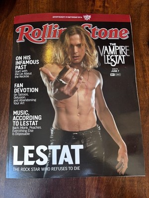 RARE  Rolling Stone Magazine The Vampire Lestat Cover Issue  Collectors  G2U