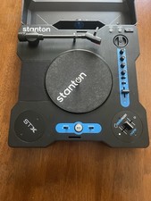 Stanton STX Portable Turntable Gently Used Great Condition, With Practice Vinyl.