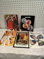 Vintage Crochet Books Patterns 70  s Style Clothing Babies Kids Children