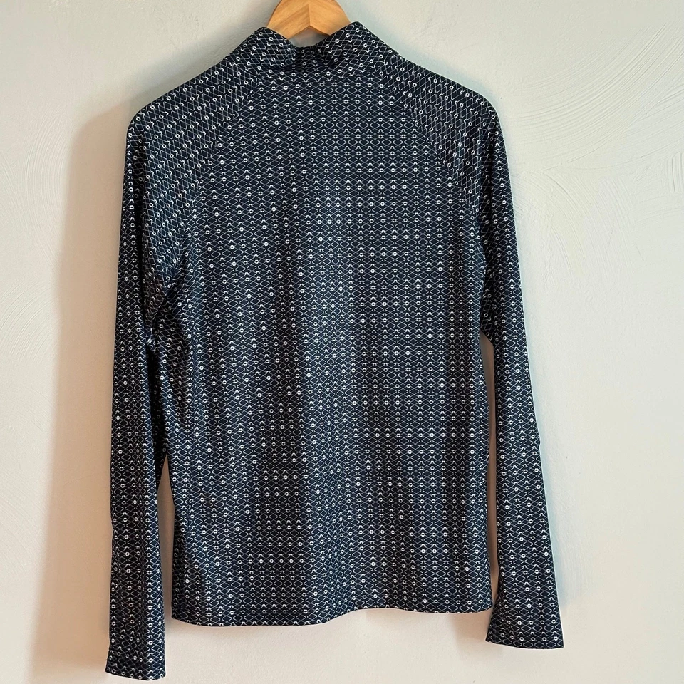 Lady Hagen 印花 SPF 50 长袖高尔夫 25 美分拉链中号 — 第 4/4 张图片