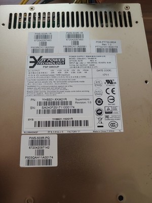 FSP Group PWS-503R-1R 500W redundantes Hot-Swap Netzteil SATA