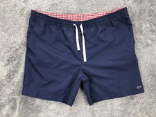 Vineyard Vines Swim Trunks Mens XL Navy Blue Elastic Waist Mesh Lined Quick Dry