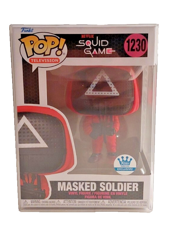 Squid Game Funko Shop Exclusive Masked Soldier Pop Television Funko Pop #1230