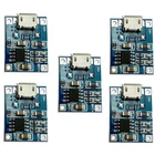 5pcs 5V Micro USB 1A 18650 Lithium Battery Charging Board Charger Module TP4056
