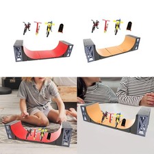 5x Finger Skateboard Ramps Toys Finger Scooter Fingers Training Toys Finger