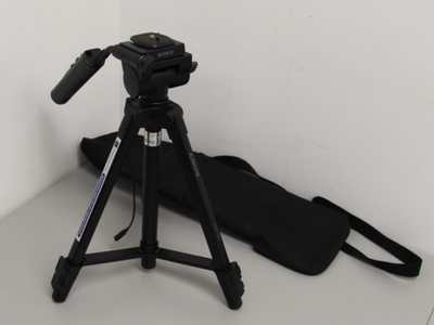 Sony VCT-50AV Remote Control Tripod For Handycam With Carrying Bag
