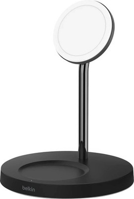 Belkin Boost Charge Pro 2-in-1 Wireless Stand w/ Magsafe BLACK - NO ADAPTER